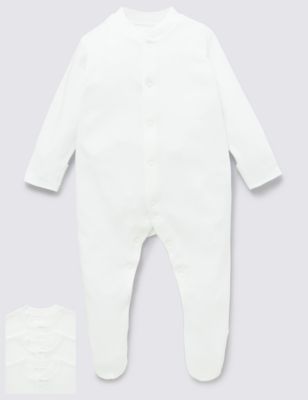 3 Pack Sleepsuits &#40;0 Months - 3 Years&#41;